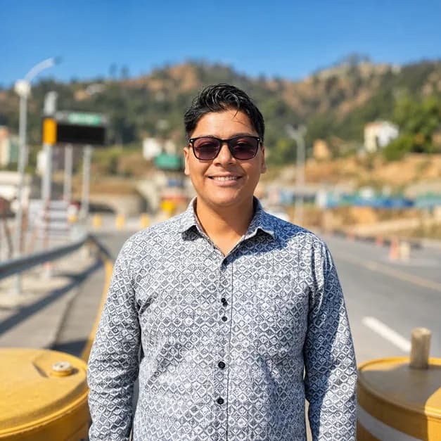 My portrait from IOE Thapathali Campus in Kathmandu, Nepal